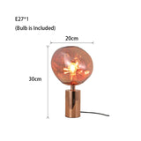 Post Modern Simple Volcanic Lava Floor Lamp Living Room Luxurious Sample Room Designer Highend Atmosphere Vertical Table Lamp