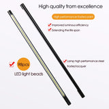 LED Touch Computer Monitor Light With Clamp Book Reading Writing Bed Bedside Shadowless Powerful Table Lamp For Laptop Bedroom