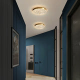 Lusters' Led Modern Gold hanging Ceiling chandelier Lights For Living Balcony Bedroom Aisle Decors Lamps Indoor Lighting Fixtures