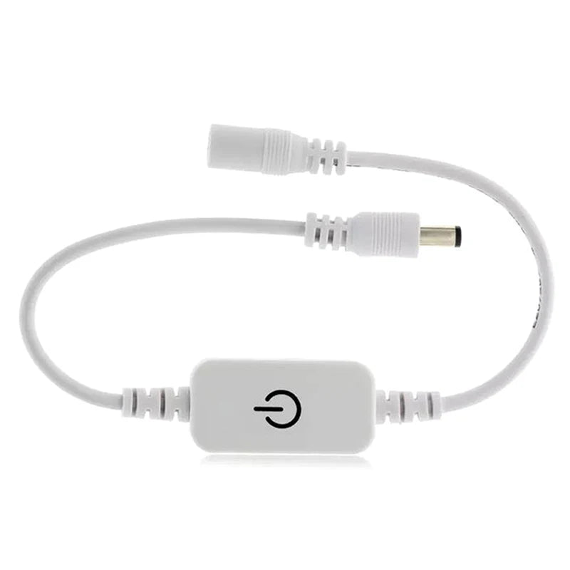 LED Strip Touch Dimmer Brightness Control LED Dimmer Switch 1keys Dimmer 12V-24V Light Switch Adjustment