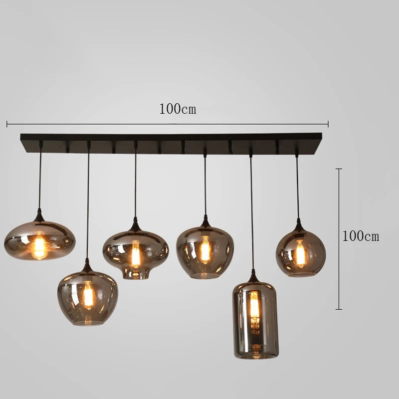 Modern LED Pendant Light for Dining Room - Luxury Indoor Ceiling Chandelier