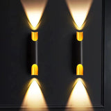 Modern minimalist living room, bedroom, corridor, TV bar, staircase, wall lamp