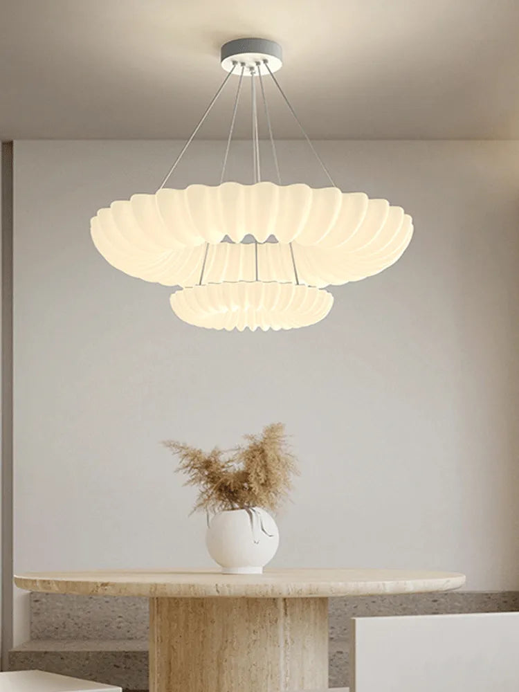 White Hall and Living Room Chandeliers Modern 2022 Bedroom Decors Modern Led Chandelier Pendant Nordic Home Decors Interior Large