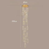 Nordic home decoration, stair chandelier, living room and dining room Pendant lights, ceiling light, indoor lighting