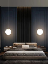 Modern Glass Chandeliers Lighting for Dining Room Bedroom Home Restaurant Bar Decor Hanging Bedside Lamp LED Pendant Lamps