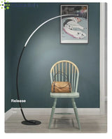Modern Nordic LED Floor Lamp | Minimalist Fishing Light for Study & Living Room