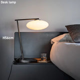European Creative Minimalist White Glass LED Floor Lamp,Vertical Multi-head Metal Frame Bedside Living Dining Home Decoration