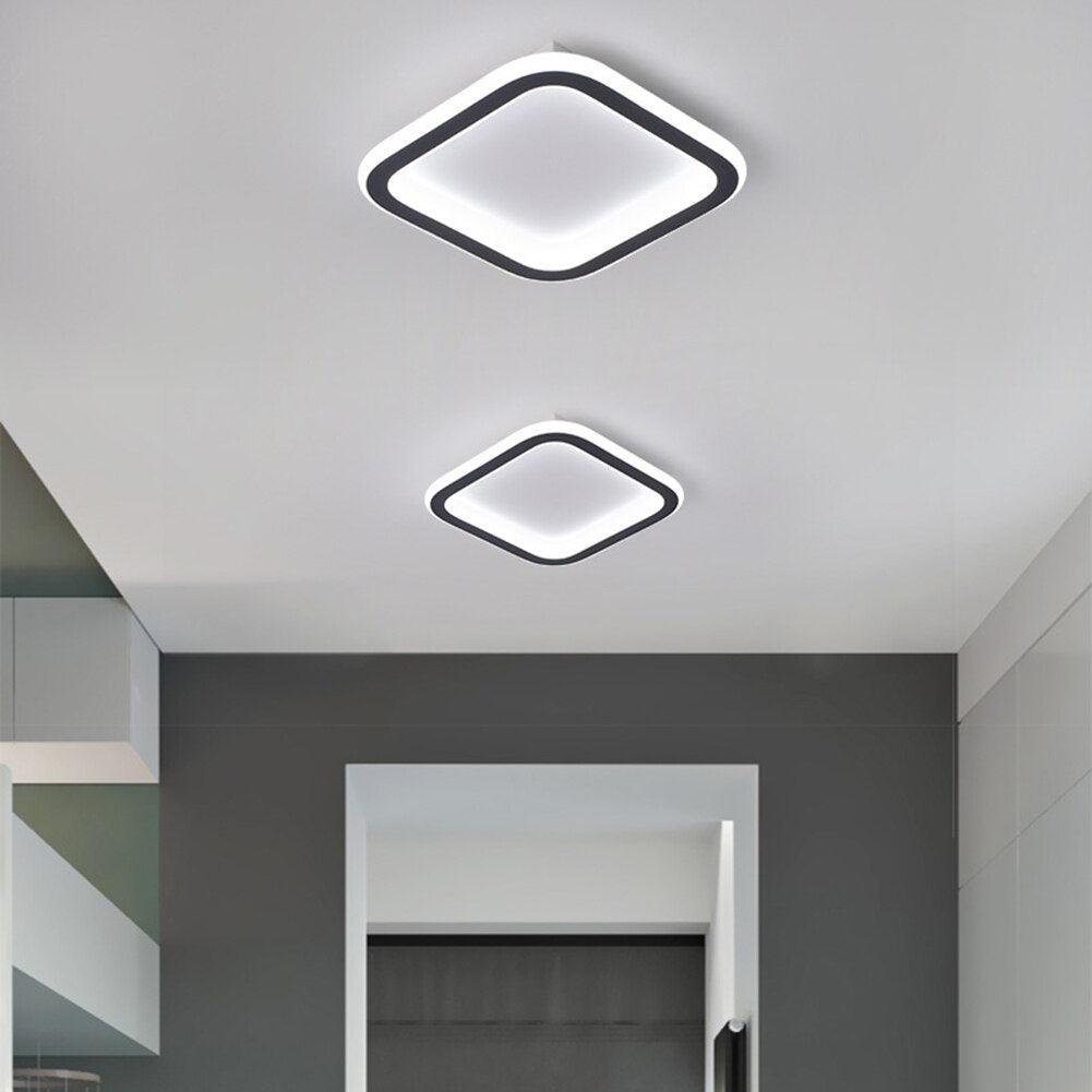 Nordic LED Ceiling Fixture Flush Mount Ceiling Light Bedroom Chandelier Ceiling Lights For Dining Room Living Room Aisle Lamp