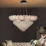 Ceiling Chandeliers Crystal Pendant Lamp Modern Design Luxury Lighting Fixtures Home Lustre Foyer Hanging Light home decoration