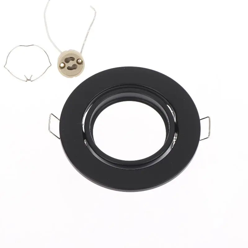 Universal GU10 MR16 Recessed Spotlight Frame - Round LED Downlight Holder