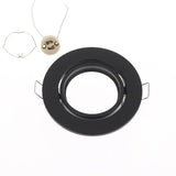 Universal GU10 MR16 Recessed Spotlight Frame - Round LED Downlight Holder