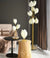 Post-modern Ceramic Magnolia Led Floor Lamp Indoor Home Decors Standing Lamps for Living Dining Room Bedroom Lamp Table Light