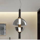 Modern Creative Glass LED Pendant Light - Minimalist Hanging Lamp for Restaurant
