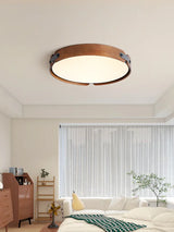 Ceiling Lamps Japanese Creative Walnut Bedroom Lamp Modern Lamp Round Room Lamp Main Bedroom Restaurant Nordic Lamp