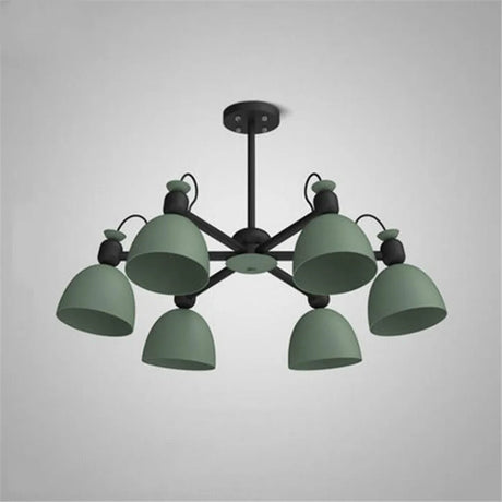 Colorful Pendant Lamp 3/5/6/8 Multi-colored Silicone E27 Art Pendant Lights For Modern Bar Restaurant Bedrooms Shopping Mall