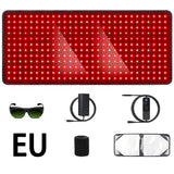406pcs Leds Red Light Heating Larger Size Pad 660nm Waist Back Shoulder Muscle Pain Yoga mat Relief Relax Infrared Light 850nm