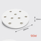 Fashionable ultra-thin 3.5CM surface mounted anti glare full spectrum COB tube lamp, home living room hallway, no opening