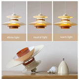 Danish Design Pendant Light Colorful Umbrella Led Hanging Lamp Live Room Simplicity Kitchen Paulsen High Quality Hanging Lamp
