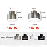 Bauhaus surface mounted tube light retro industrial style living room bedroom no master light modern anti glare aisle light