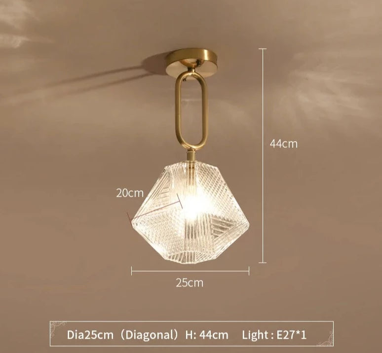Gold Pendant Lights Chandeliers LED Lamp Modern Home Indoor Fixture AC110-220V Coffee Room Hanging Bar LED Light New Arrival