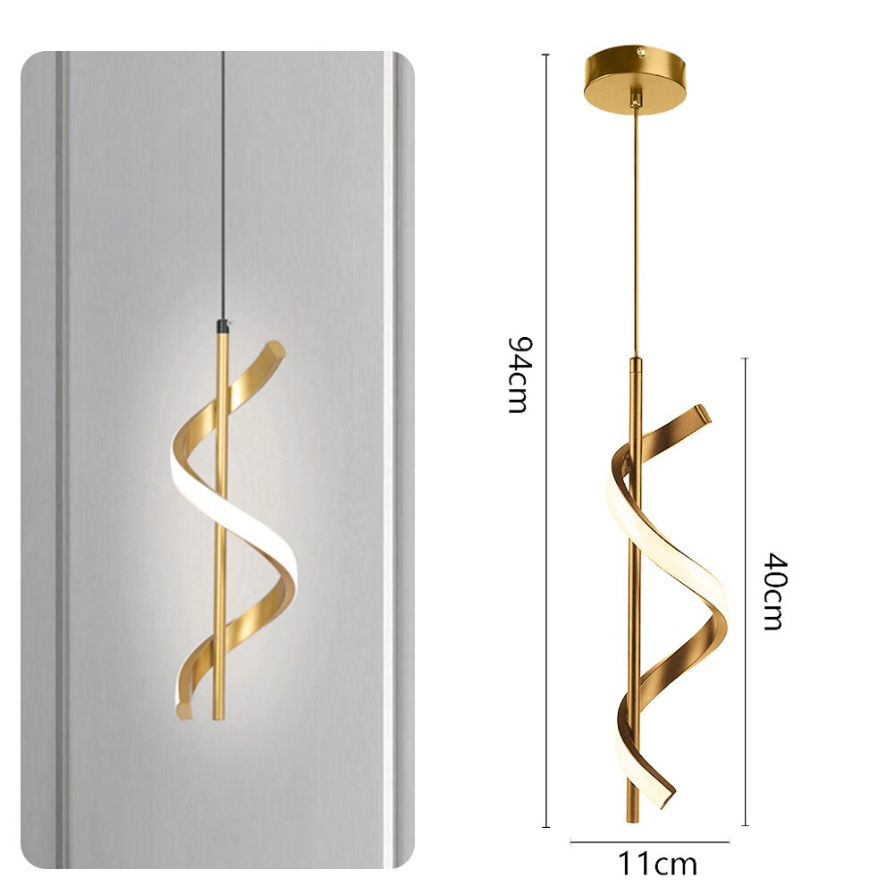 Modern Ceiling Lights Long Strip Chandeliers For Living Room Bedroom Bedside LED Indoor Hanging Lamp Home Lighting Ceiling Lamp