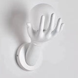 Nordic Resin Wall Lamps Creative Art Hand Sconces Lights for Home Decor Bedroom Corridor Balcony LED Lighting Fixture Luminaria