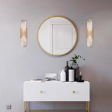 Natural Spanish Marble Wall Light LED Copper Bedroom Reading Wall Lamp Stair Aisle Dining Room Parlor Sconce Dropshipping LED
