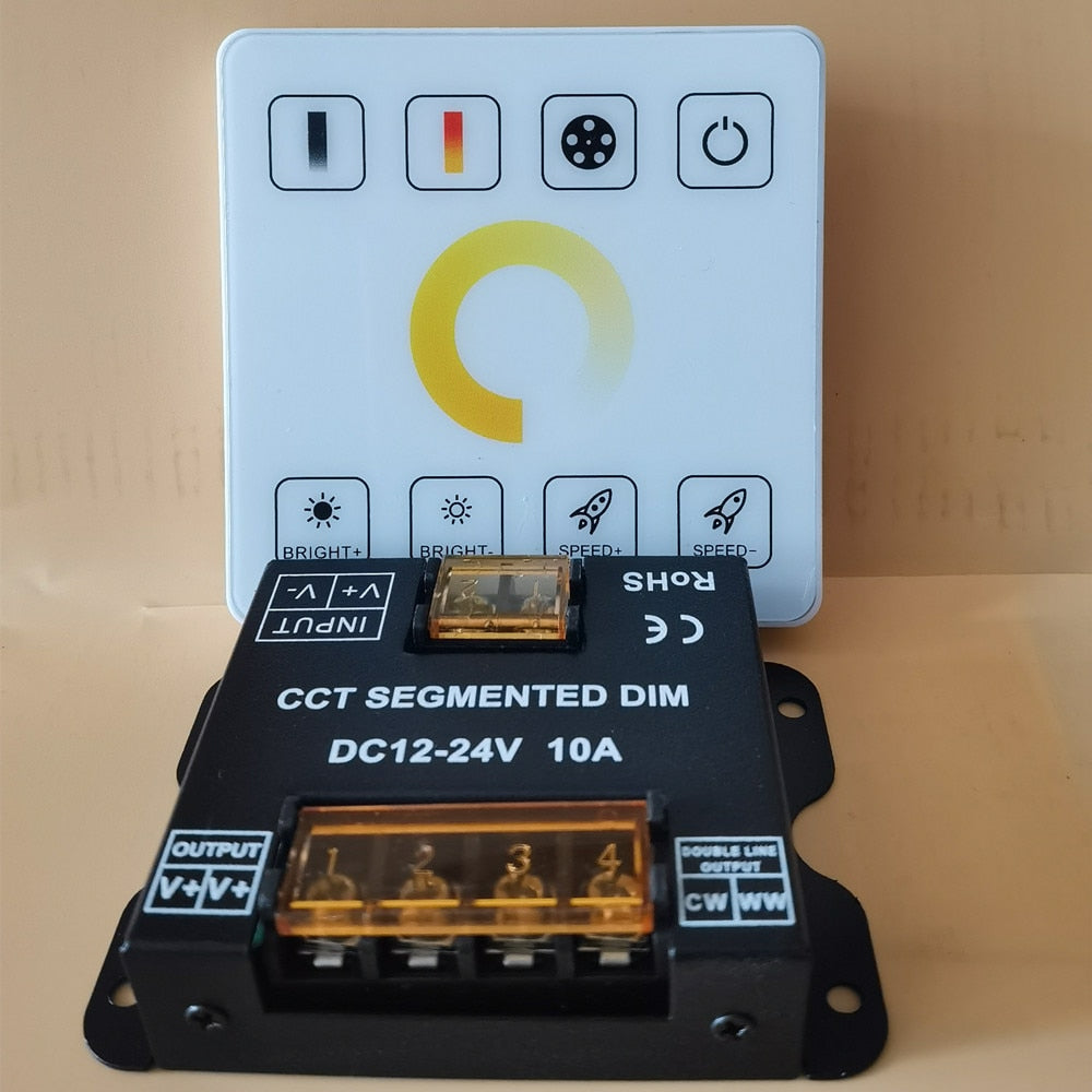 86sty 2.4G RF Single color/CCT/RGB/RGBW/RGBWC LED Strip Light Controller wireless remote Touch Panel Switch Dimmer 5V 12V 24V