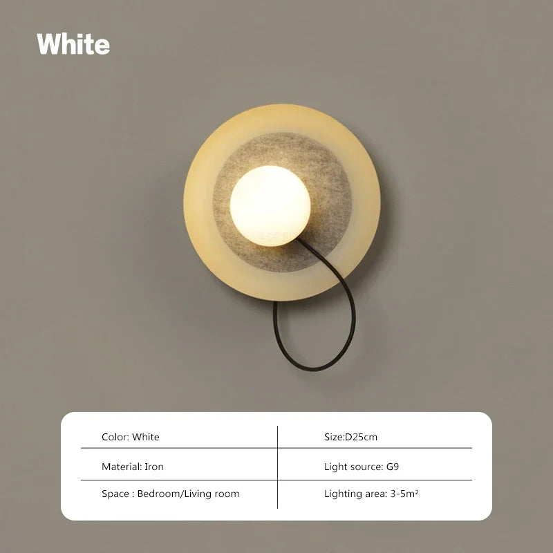 Modern LED Wall Lamp Magnetic Design Lighting For Bedroom Bedside Dining Living Room Background Coffee Home Decorative Fixtures
