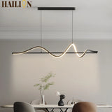 Modern Led Pendant Lights Chandelier For Dining Table Living Room Kitchen Bar Counter Creative Moon Hanging Lamp Home Decor Lamp