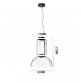Noctamblue pendant lamp Minimalist Nordic glass lamp for Dining Room Table Lighting Home Living Room decors aesthetic lights