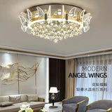 Cartoon Children's Room Light Crystal Ceiling Light New Butterfly Chandelier Girl's Room Balloon Light LED Bedroom Light