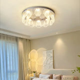 Modern LED Ceiling Lamp Metal Art Glass Chandelier Hanging Lamp Living Room Kitchen Indoor Decoration Ceiling Lustre Fixture