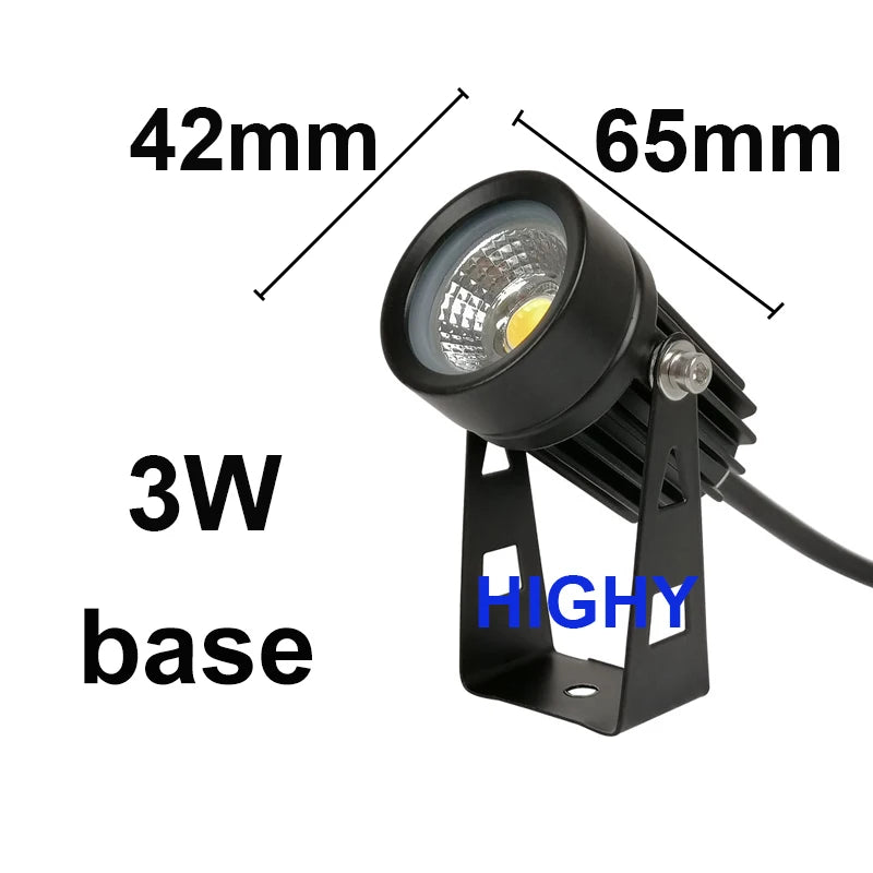LED Garden Lawn Footpath Ground Street Lamp IP65 Waterproof Gardening Decoration Courtyard Lights 12V 220V Led Outdoor Lighting