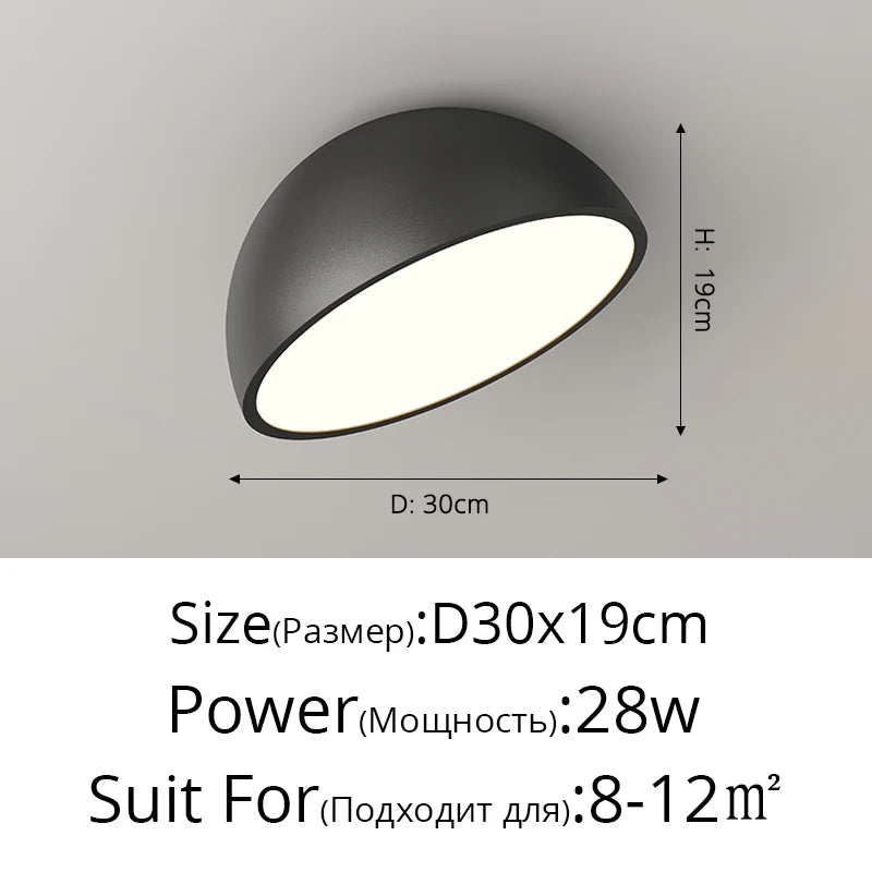 Nordic Entrance Lamp Modern Minimalist Corridor Entry Door Small Light Bay Window Light Attic Inclined Roof Aisle Ceiling Lights