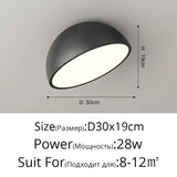 Nordic Entrance Lamp Modern Minimalist Corridor Entry Door Small Light Bay Window Light Attic Inclined Roof Aisle Ceiling Lights