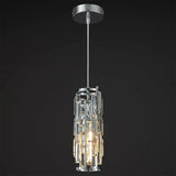 Modern Crystal Pendant Light Appliance Crystal Hanging Lamp for Dining Bar Bedside Crystal Suspension Home decor Fixtures