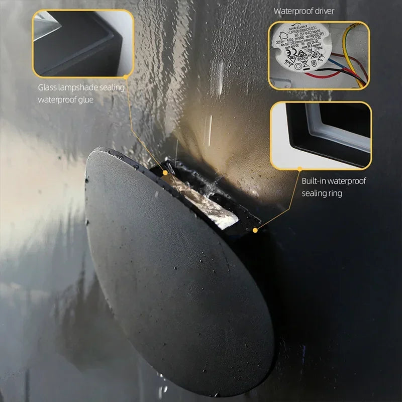 LED IP65 Waterproof Wall Lamp - Indoor/Outdoor Exterior Light