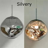 E27 Simple Pendant Lamp Indoor Restaurant Living Room Bedside Loft Chandelier Decoration Acrylic Atmosphere Light Fixture