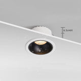 IP65 COB Waterproof Spotlight Recessed 5 Colors and 3 Emitting Colors