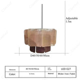 Wabi-sabi Style Rattan Pendent Lamp Vintage Zen Lighting Fixture for Dining Room Parlor Bedroom Guesthouse Bar Counter Luminaire