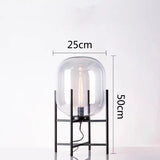 Modern home decors lighting Nordic floor light LED living room standing fixtures study bedroom glass table lamps