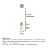 Nordic Pendant Light Wooden Macaron LED Iron Hanging Lamps For Living Room Bedroom Bedsides Restaurant Cafe's Home Decor's Lighting