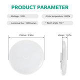 12/18/24/36/50W Led Ceiling Lamp Modern Ceiling Led Ceiling Lamps Round Living Room Bedroom Indoor Kitchen Lighting Lamp