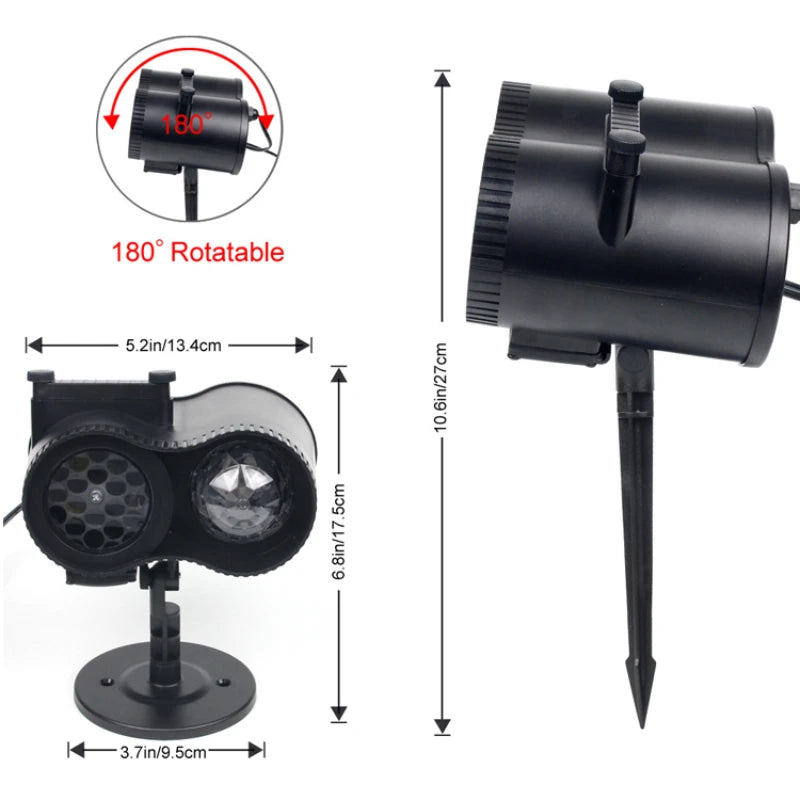 LED Lamp Party Light Lighting Holiday Outdoor Christmas Projector Christmas led lights Projector Waterproof Laser Projection