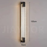 Luxury Modern LED Wall Lamp (Gold/Black) - Decorative TV Background Sconce & Bedside Light Fixture for Living Room & Bedroom