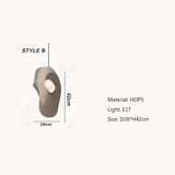 Modern Wabi-sabi Handmade Led Pendant Light Living Dining Room Irregular Chandelier Home Decor Loft Bedroom Hanging Lamp Fixture
