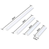 Night Light 20/30/40/60cm Ultra thin LED Light Cabinet Light Motion Sensor Wireless type-c For Kitchen bedroom Wardrobe lighting