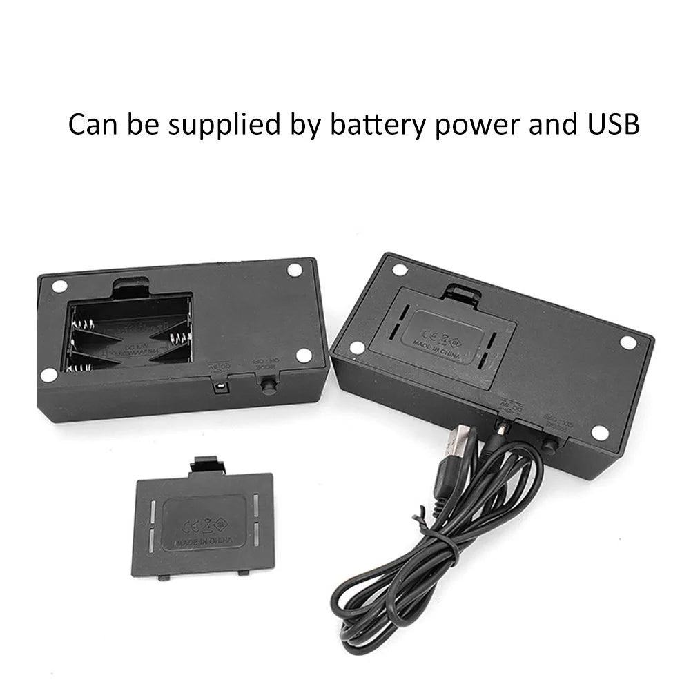 Color-Changing LED Display Base with USB Cable - Light Stand for 3D Crystals & Jewelry