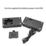 Color-Changing LED Display Base with USB Cable - Light Stand for 3D Crystals & Jewelry